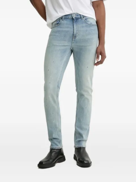 HUGO paint-splatter jeans