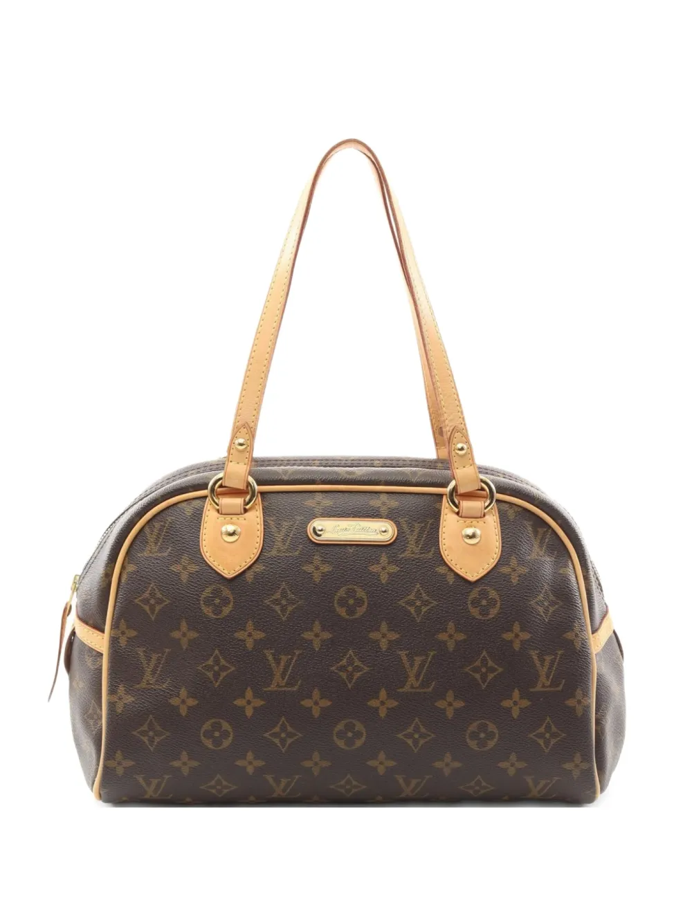 Louis Vuitton Pre-Owned 2009 モントルグイユ PM ハンドバッグ - ブラウン Louis Vuitton Pre-Owned 2009 モントルグイユ PM ハンドバッグ - ブラウン