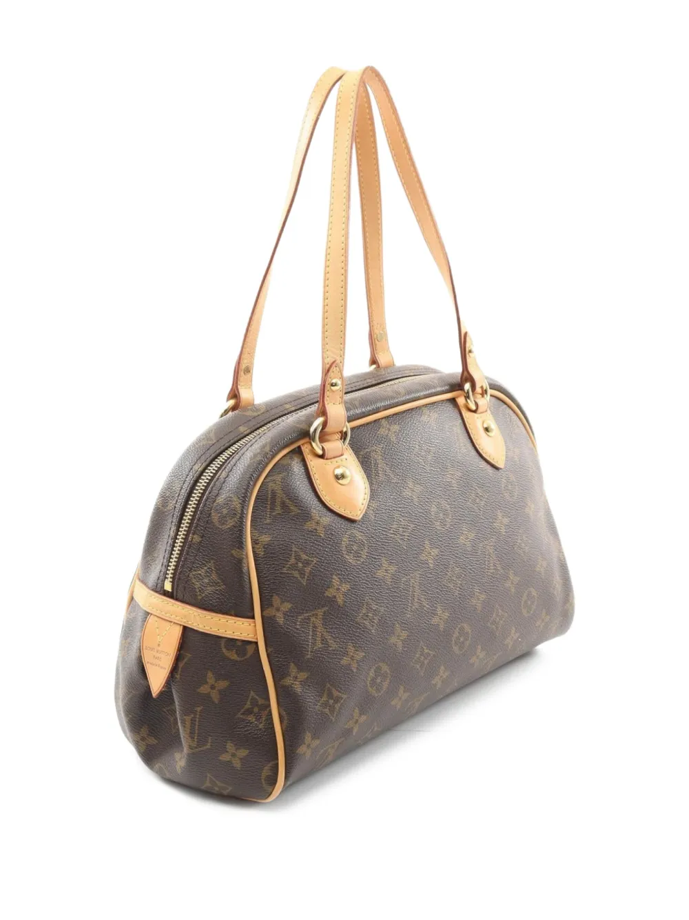 Pre-owned Louis Vuitton 2009 Montorgueil Pm Tote Bag In Brown