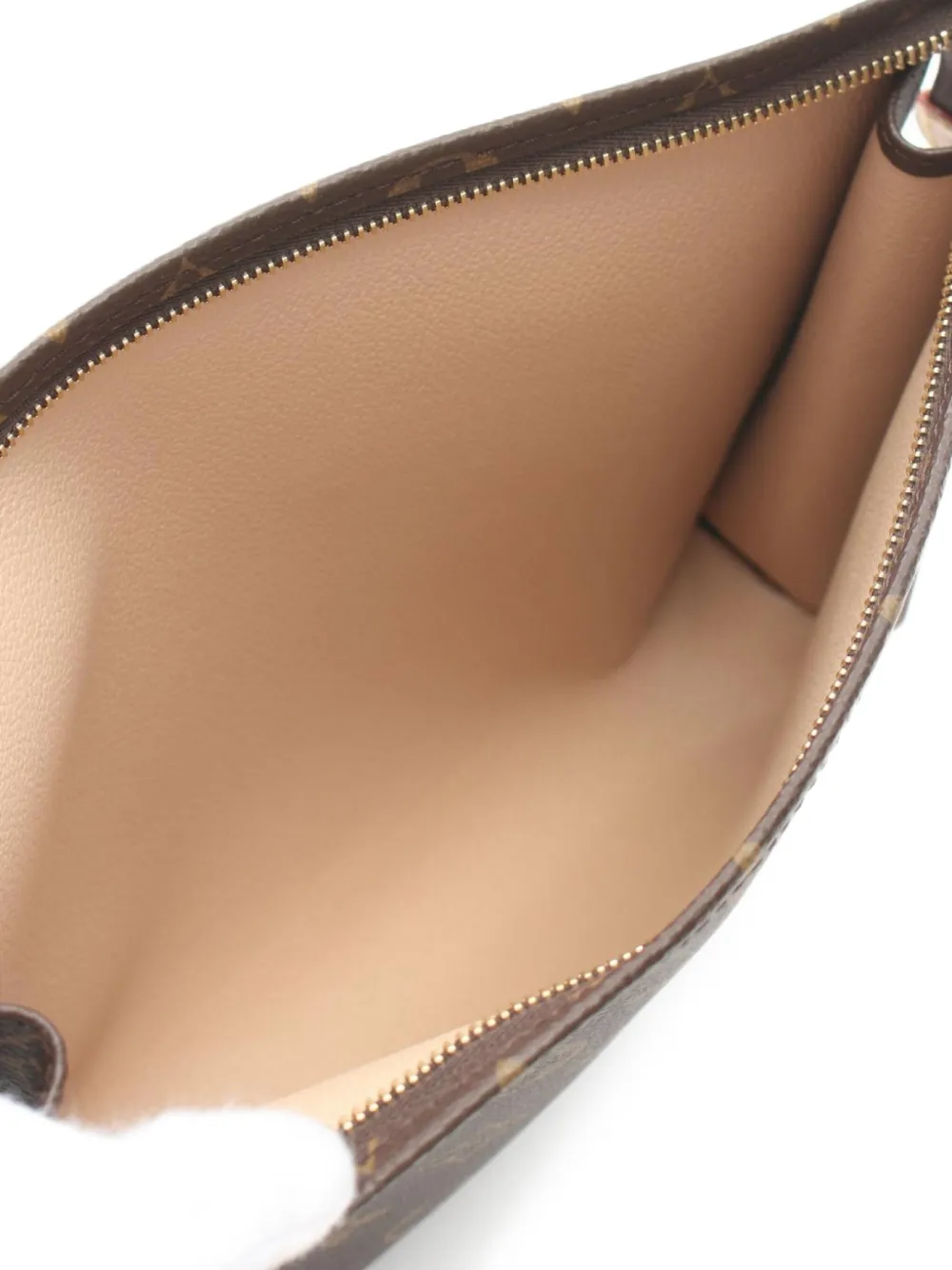Pre-owned Louis Vuitton 2021 Poche Toilette 26 Clutch Bag In Brown