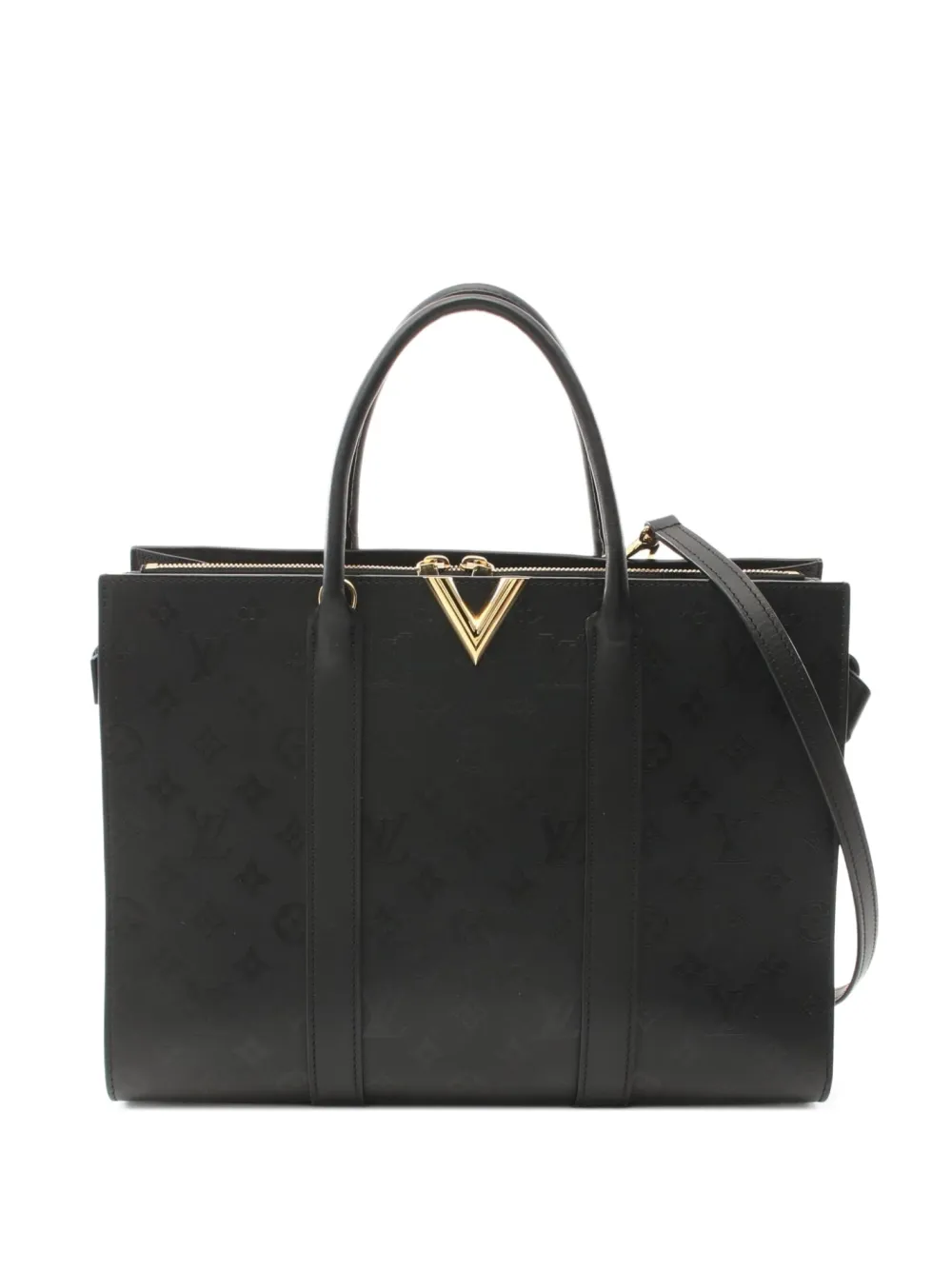 Louis Vuitton Pre-Owned 2021 Very Tote GM ハンドバッグ - ブラック Louis Vuitton Pre-Owned 2021 Very Tote GM ハンドバッグ - ブラック