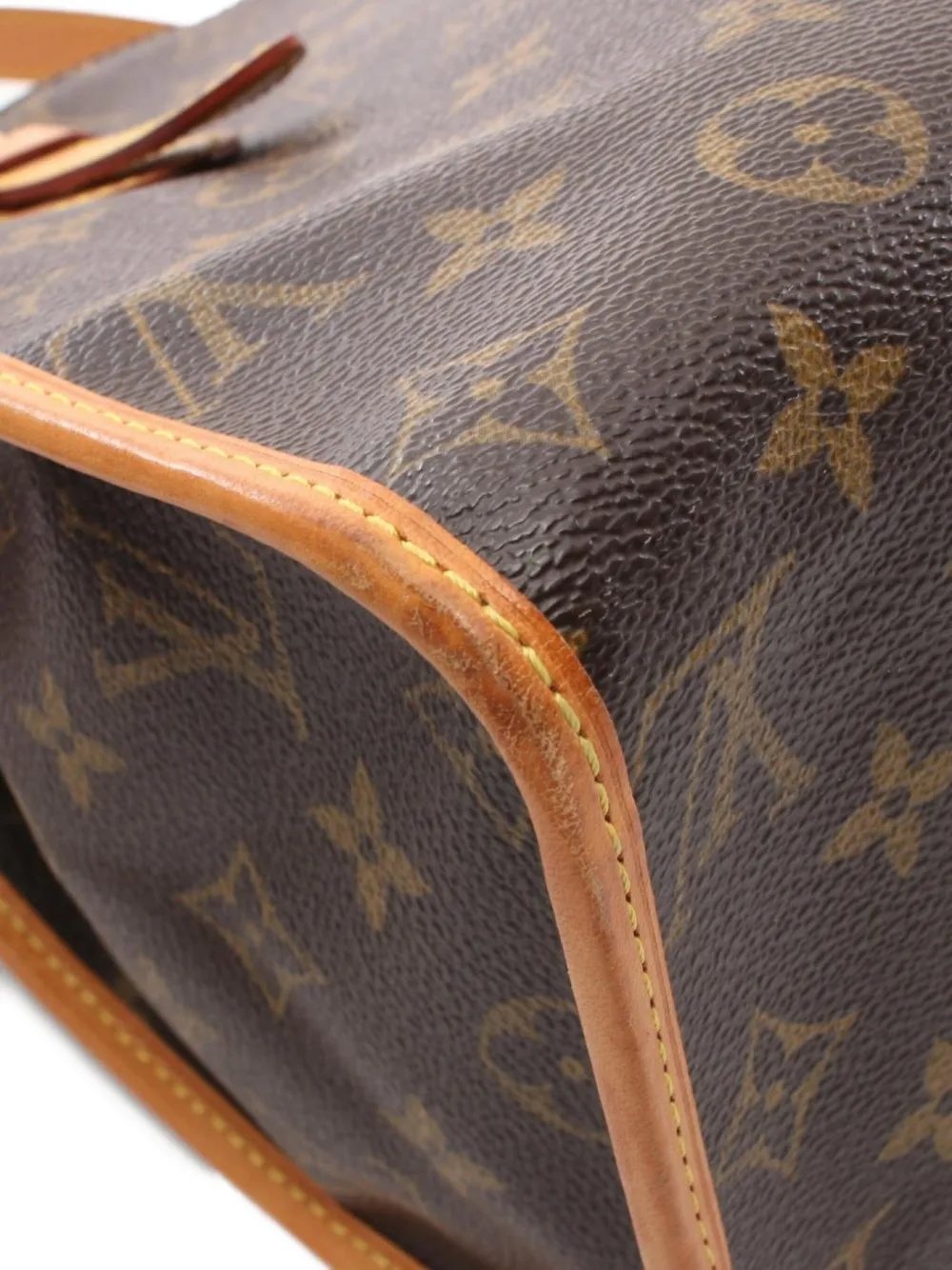 Pre-owned Louis Vuitton 2005 Popincourt Handbag In Brown