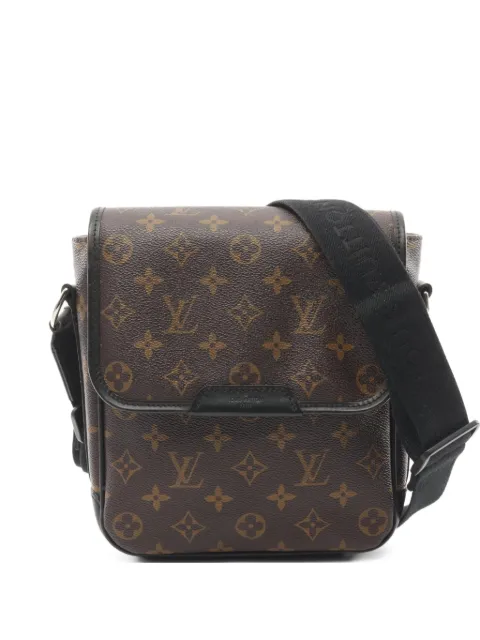 Louis Vuitton Pre-Owned 2009 Monogram Macassar Bass PM cross body bag