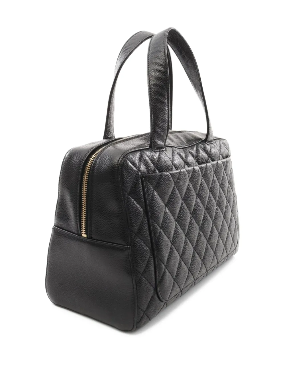 CHANEL Pre-Owned 2000-2002 diamond-quilting tote bag | Pre-Owned | Image 2