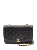 CHANEL Pre-Owned 1991-1994 matelasse Diana shoulder bag - Black