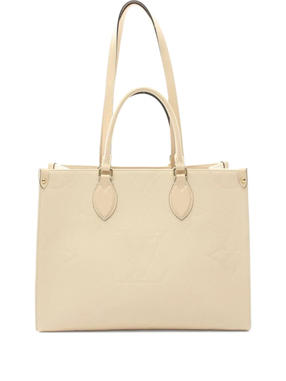Louis Vuitton Pre-Owned tote On-the-go MM con monograma 2021 | neutro | Image 1