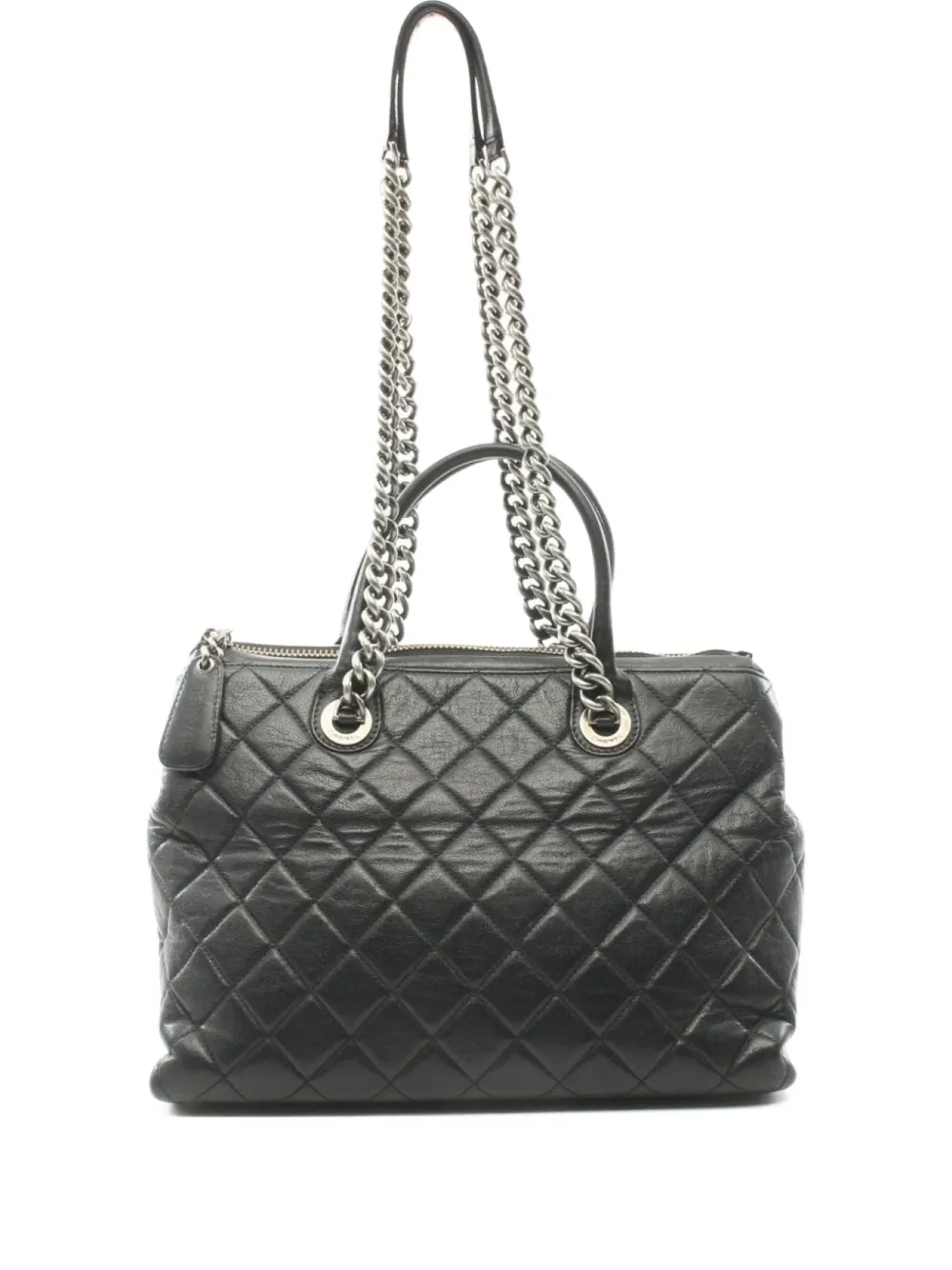 CHANEL Pre-Owned 2014-2015 matelassé shoulder bag | Black | Image 1