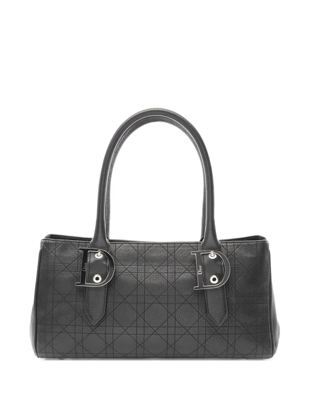Pre-owned Dior 2000s Canage Tote Bag In Black