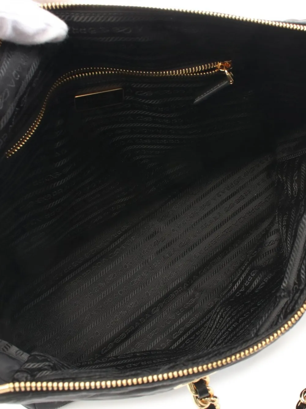 Pre-owned Prada 2010s Re-edition 1995 Tote Bag In Black