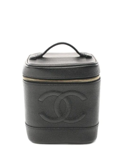 CHANEL Pre-Owned 1996-1997 caviar-leather vanity bag