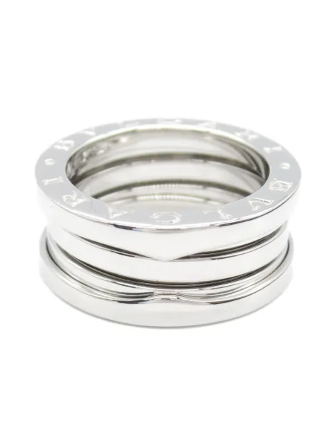 Bvlgari Pre-Owned 2010s 18K white gold B.zero1 ring