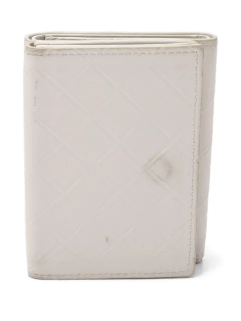 Bottega Veneta Pre-Owned cartera plegable Intrecciato 2000