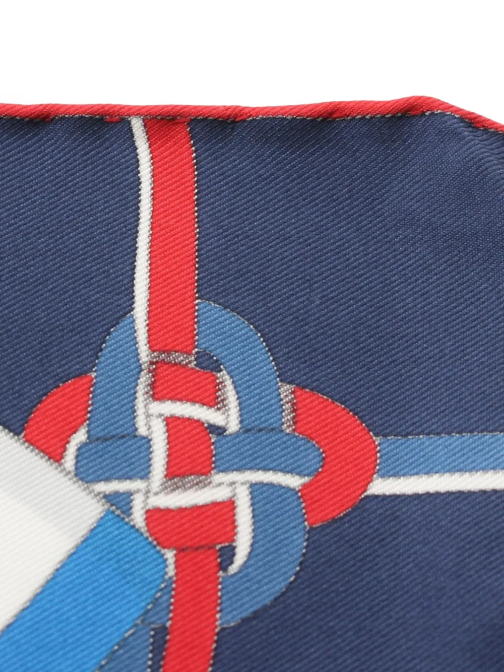 HERMES 2010S FLOTS FLEURS ET FRONTAUX SCARF