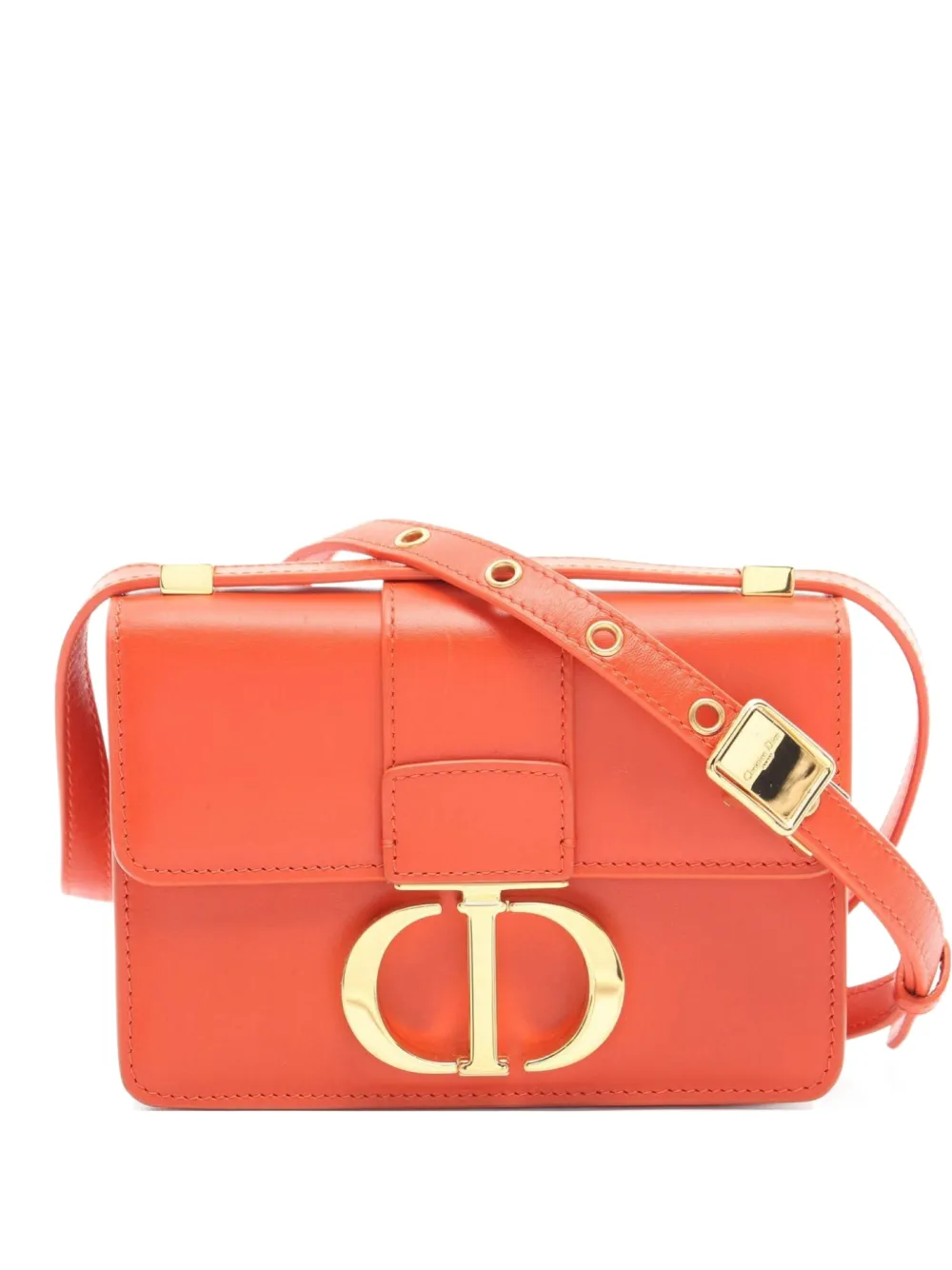 Christian Dior Pre-Owned 2010s モンテーニュ 30 ショルダーバッグ - オレンジ Christian Dior Pre-Owned 2010s モンテーニュ 30 ショルダーバッグ - オレンジ