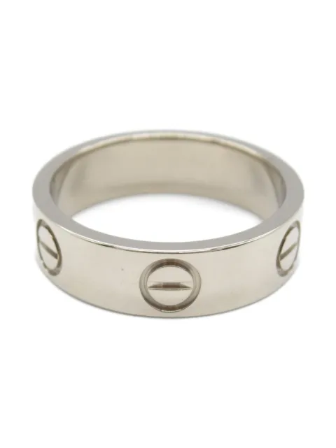 Cartier anillo Love en oro blanco de 18kt 2010