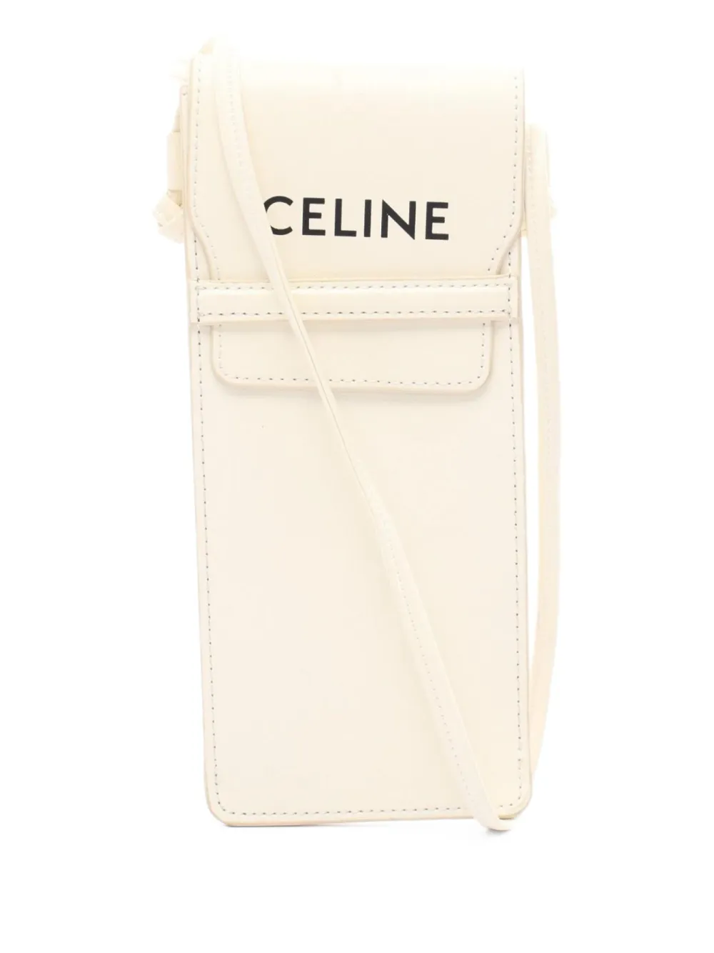 2010s logo-print leather purse