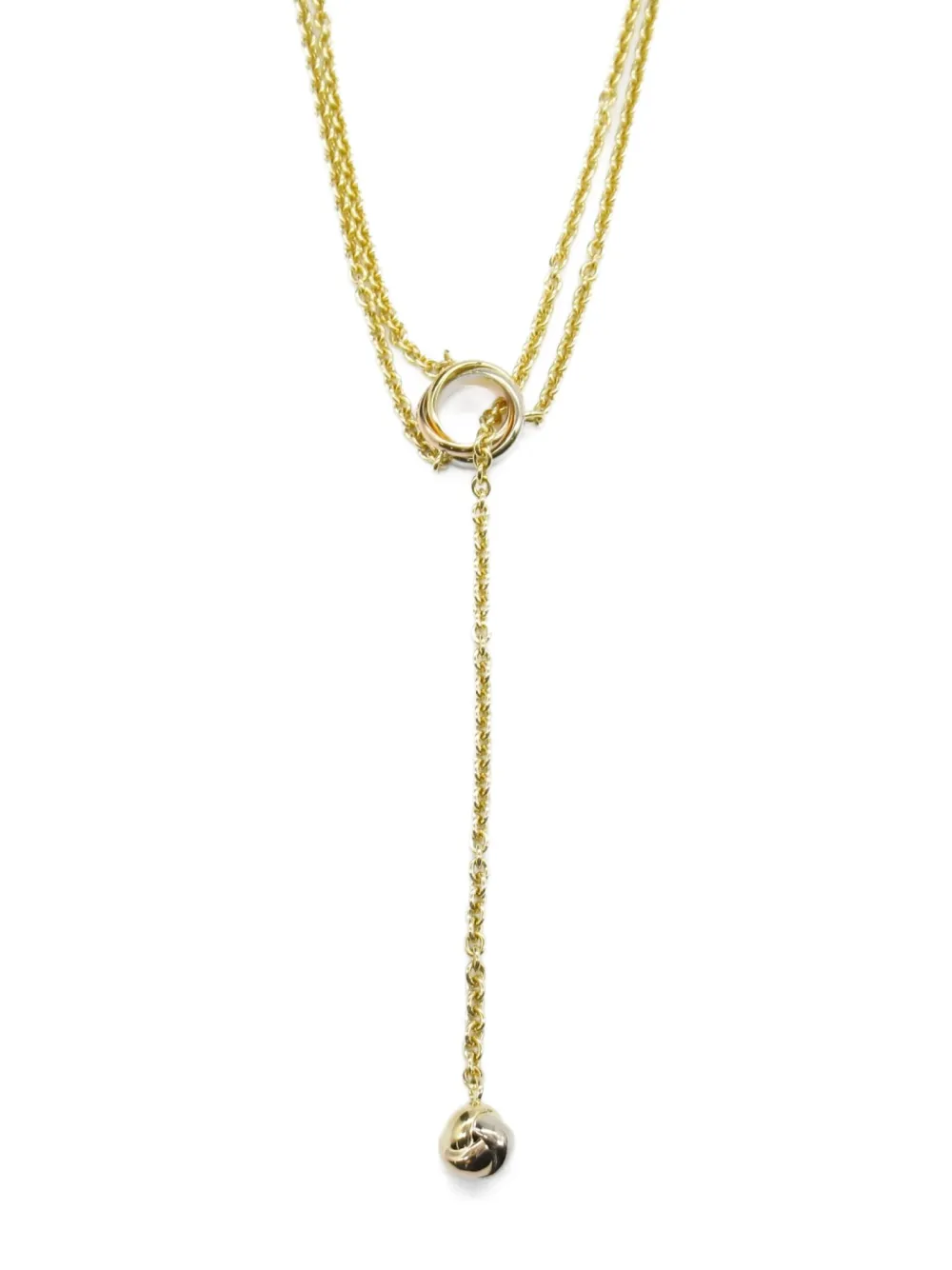 Cartier 2010s Baby Trinity ネックレス 18Kゴールド - ゴールドトーン Cartier 2010s Baby Trinity ネックレス 18Kゴールド - ゴールドトーン