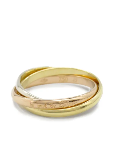 Cartier 18K金 Trinity 戒指（2010年代典藏款）