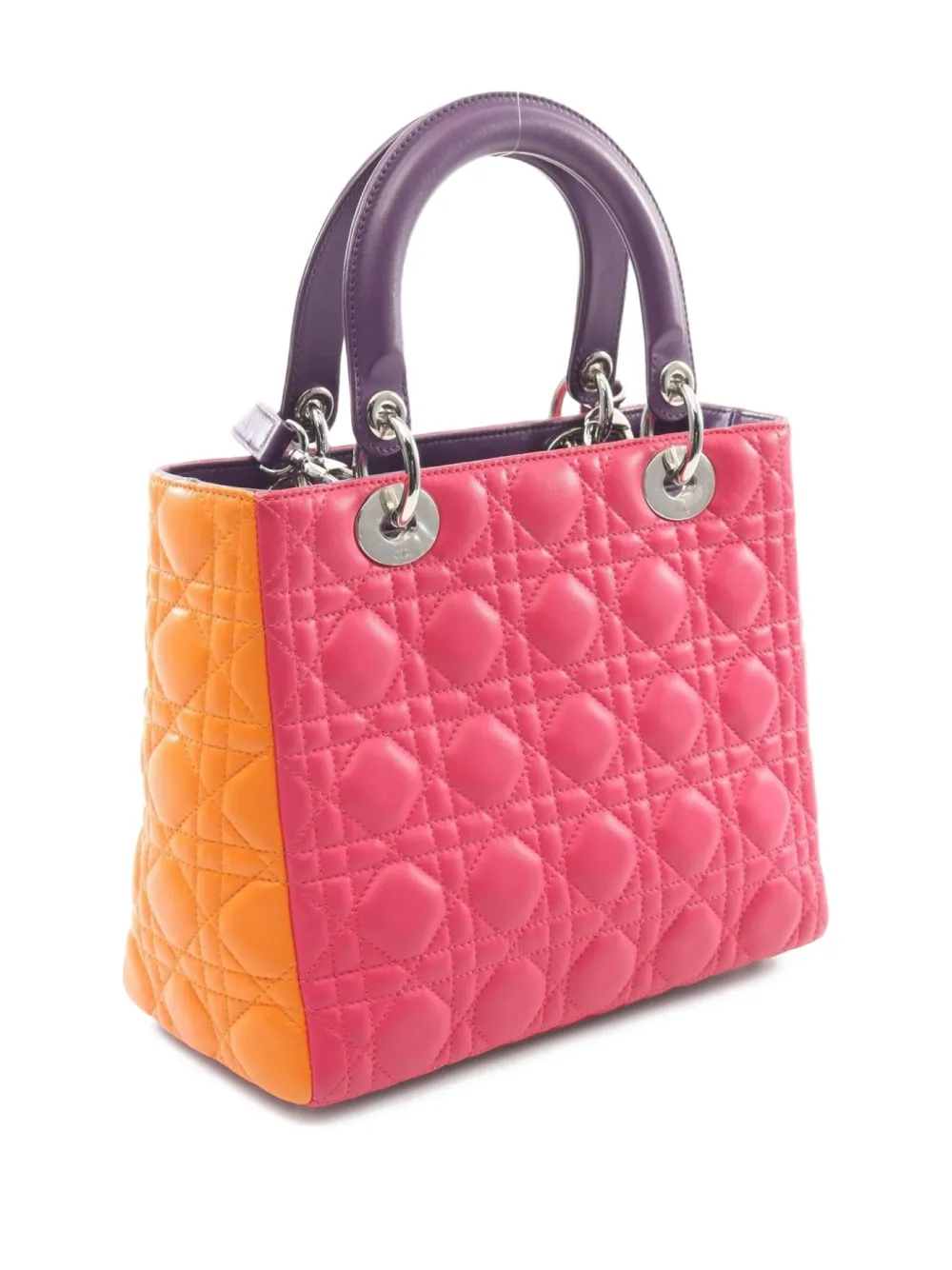 Christian Dior Pre-Owned 2010s Cannage Lady Dior two-way handbag | Pre-Owned | Image 2