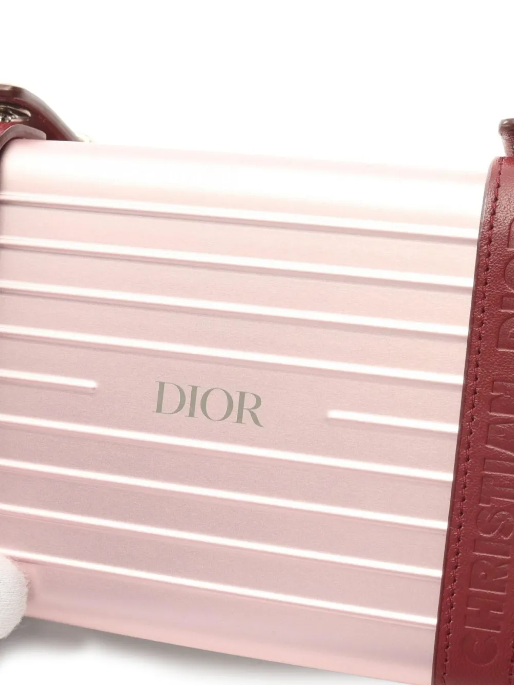 Pre-owned Dior X Rimowa 2010 Crossbody Bag In Pink