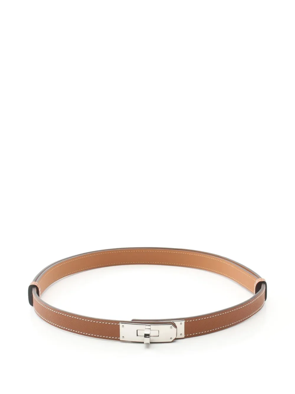 Hermès Pre-Owned 2019 Kelly ベルト - ブラウン Hermès Pre-Owned 2019 Kelly ベルト - ブラウン