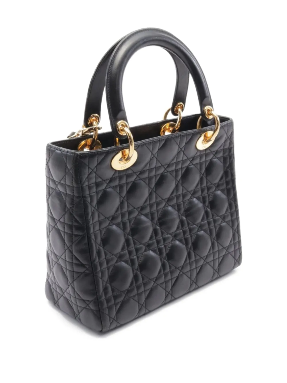 Christian Dior Pre-Owned 2010 Lady Dior handbag | Pre-Owned | Image 2