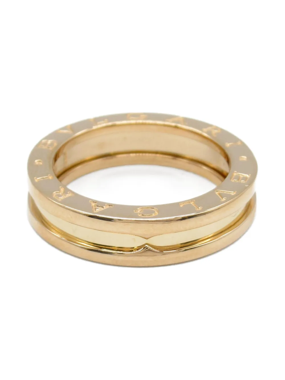 Bvlgari Pre-Owned anillo B-Zero1 en oro rosa de 18kt 2010 | dorado | Image 1