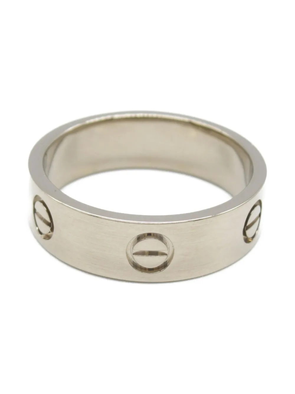 Cartier 2010s Love リング 18Kホワイトゴールド - シルバートーン Cartier 2010s Love リング 18Kホワイトゴールド - シルバートーン