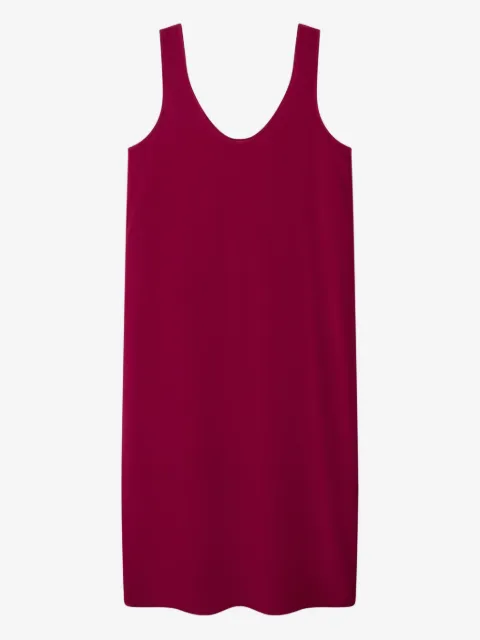 Another Tomorrow silk tank dress 