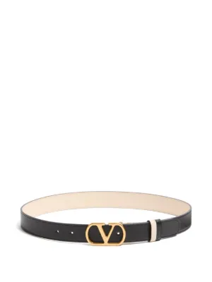 Valentino Garavani Vロゴ シグネチャーリバーシブルベルト 30mm