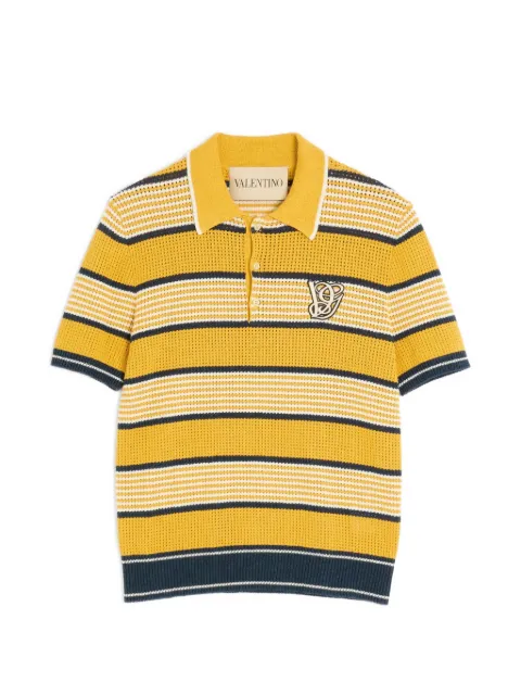 Valentino Garavani vg-patch polo shirt