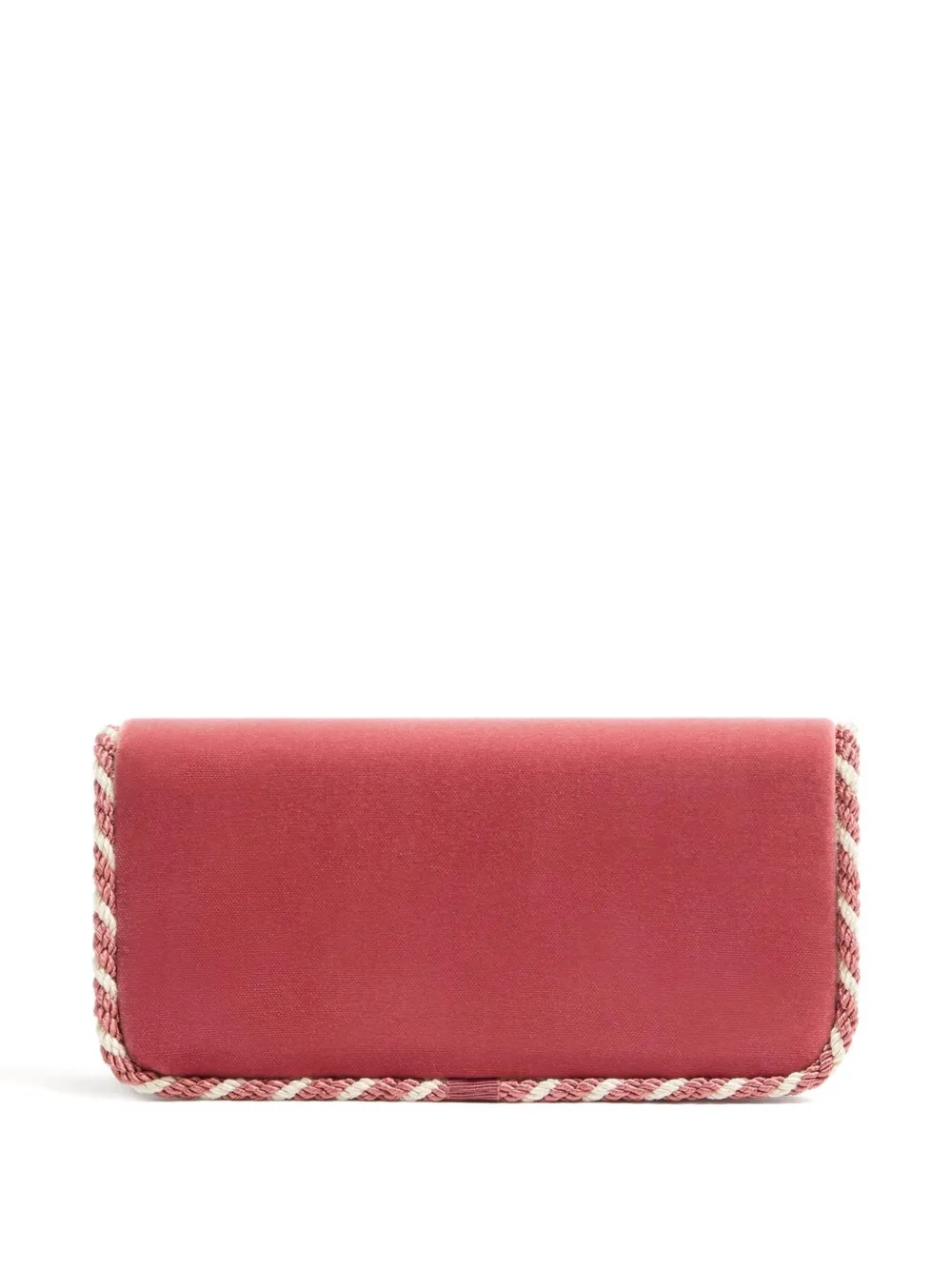 Valentino Garavani Locò VLogo verfraaide clutch - Roze