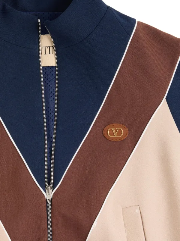 【VIP SALE】ヴァレンティノ ロゴ ジップ スウェットシャツ Valentino Garavani ジップアップ スウェットシャツ