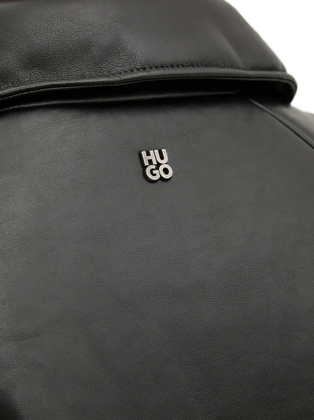 Hugo Boss Zip-up Bomber Jacket In Black