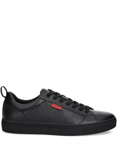 HUGO logo-patch lace-up sneakers 