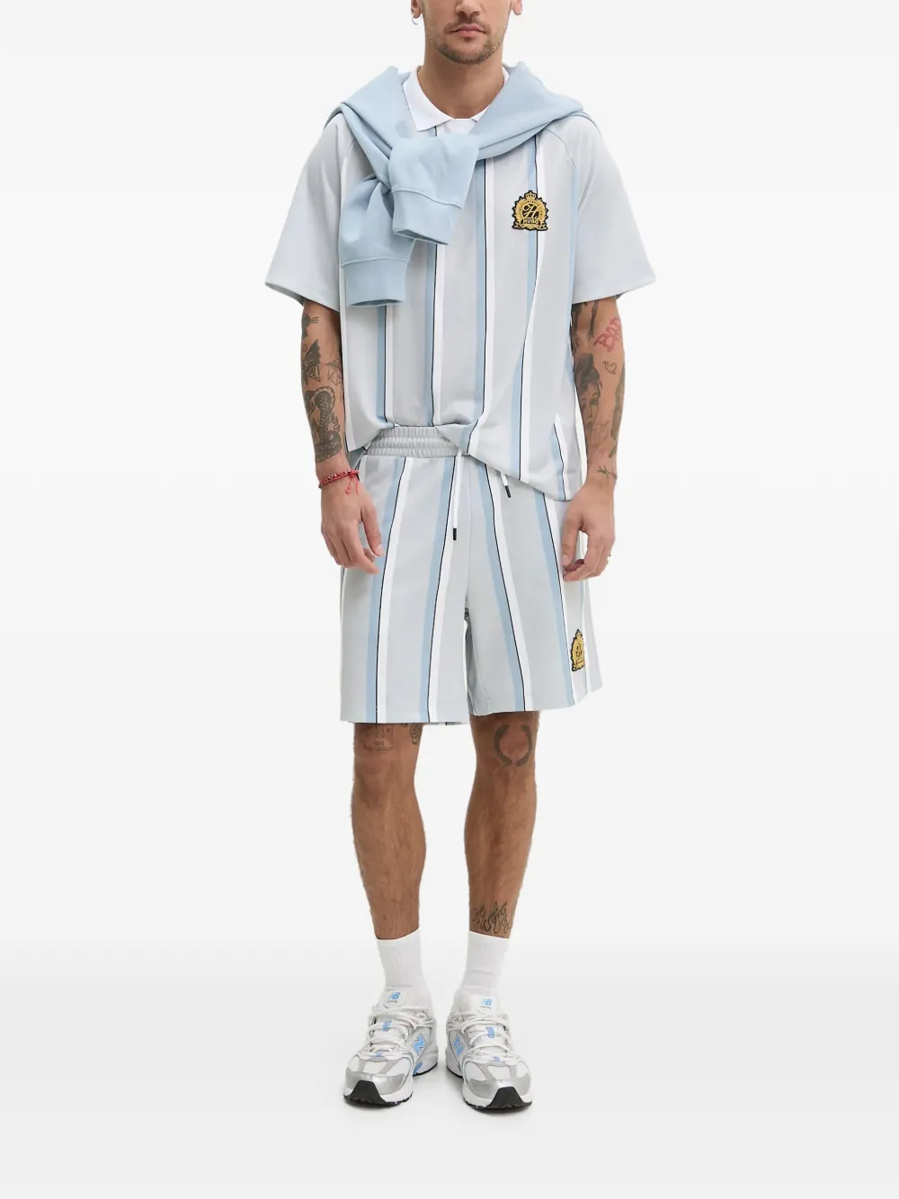 HUGO striped embellished T-shirt | T-Shirts | Image 2