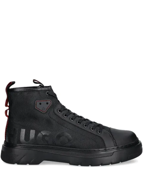HUGO Urian canvas high-top sneakers