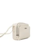 HUGO Chris double-zip crossbody bag - White