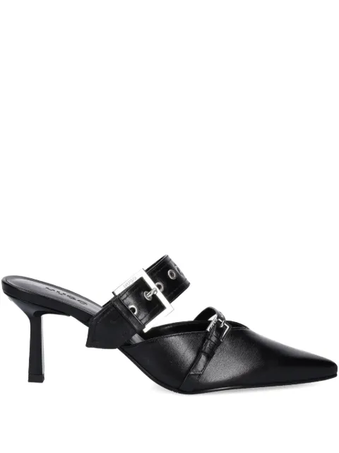HUGO mules de piel con hebilla y tacón de 70mm