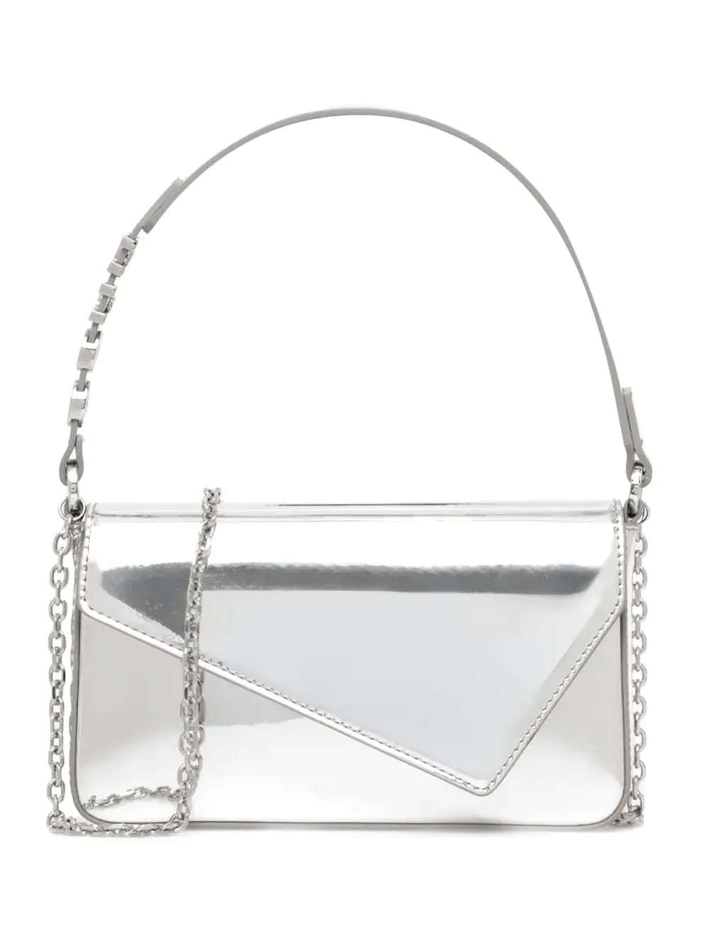 HUGO laminated tote bag | Silver | Image 1