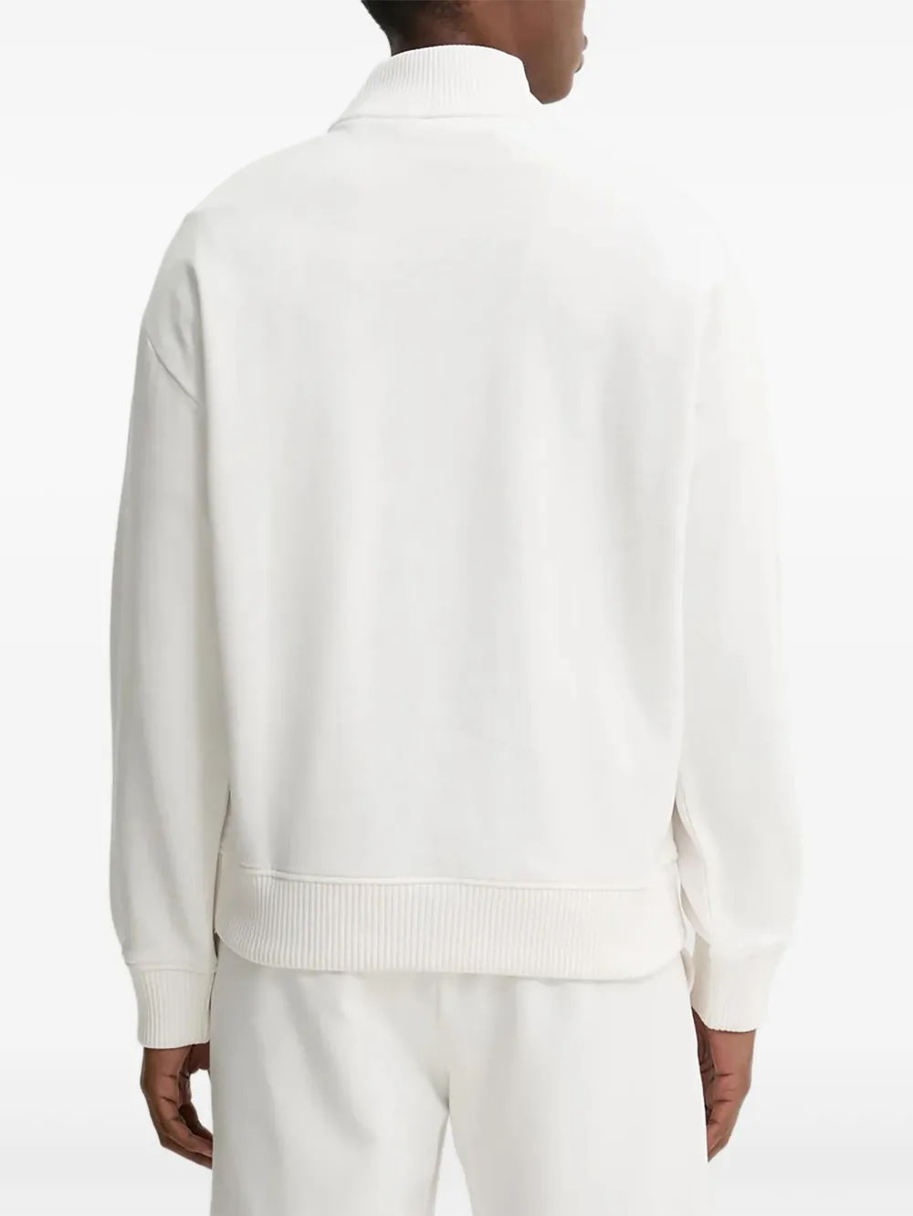 HUGO Duluro half-zip logo-print sweatshirt | Sweatshirts | Image 2