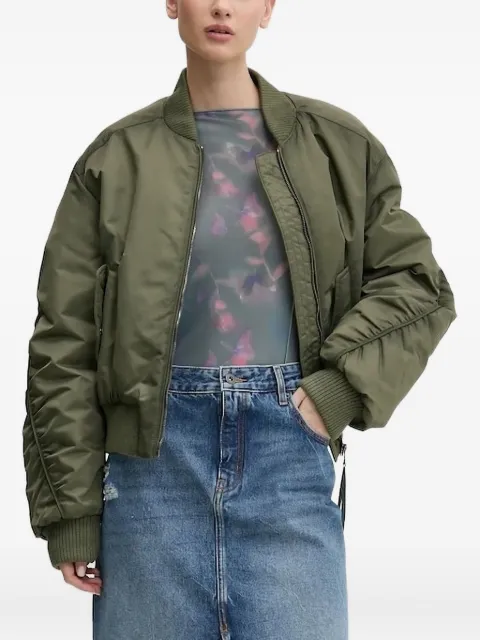 HUGO ribbed-cuff jacket
