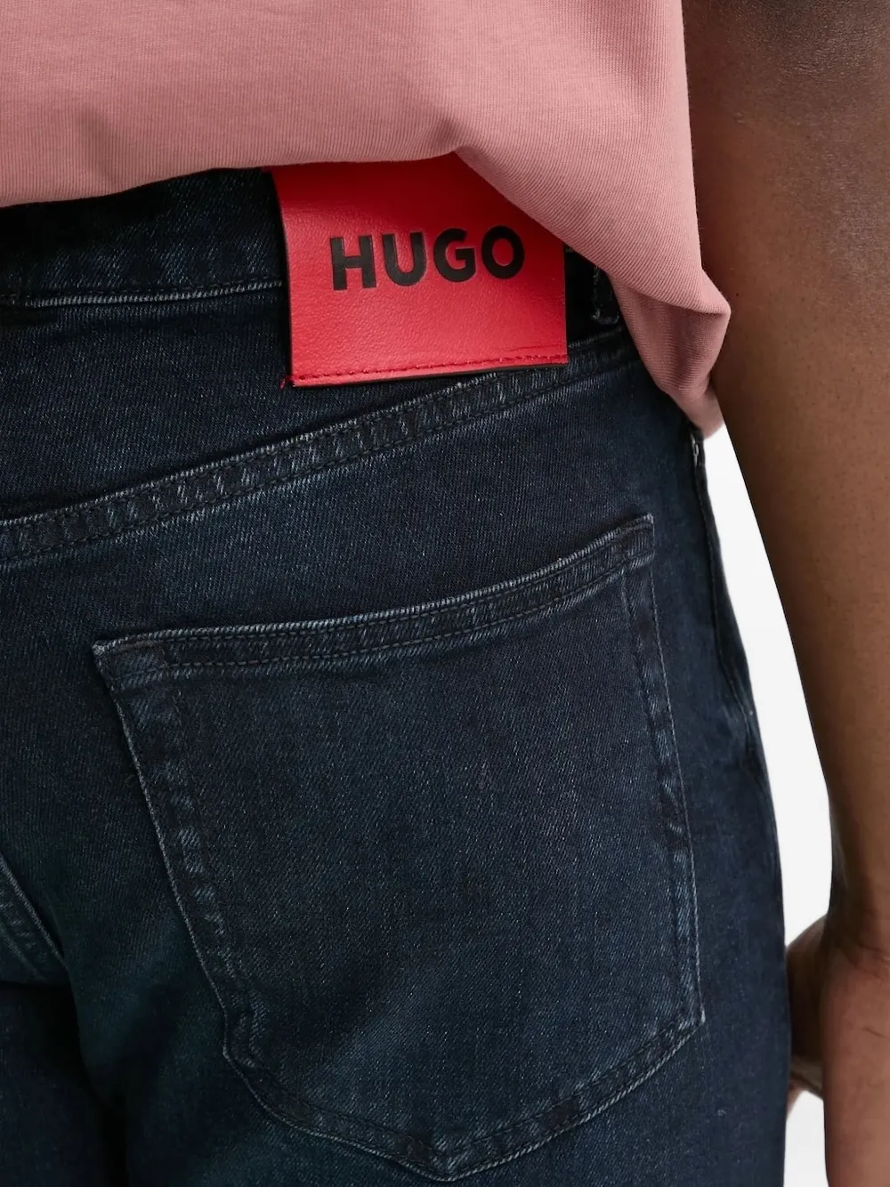 HUGO Skinny jeans Blauw