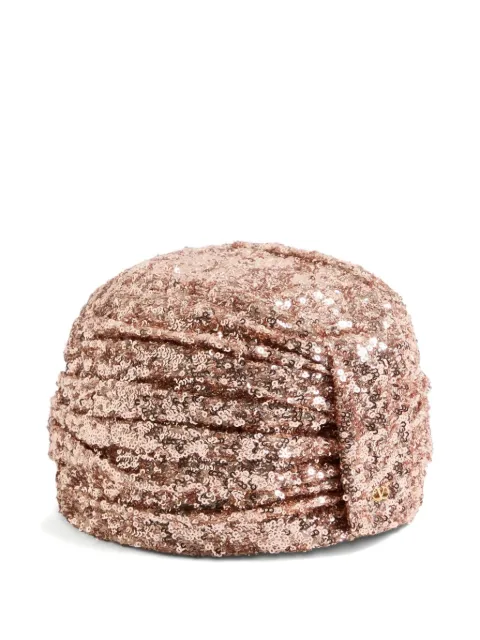 Valentino Garavani sequin-embellished turban