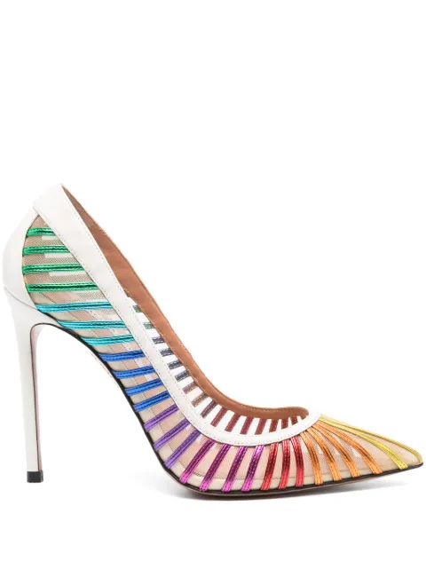 Aquazzura zapatillas Passions con tacón de 105mm
