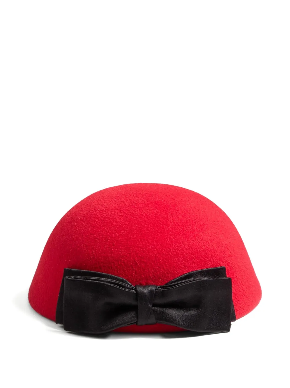 Valentino Garavani Cappello VLogo Signature con fiocco - Rosso