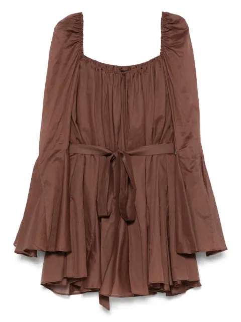 THE ANDAMANE flared mini dress