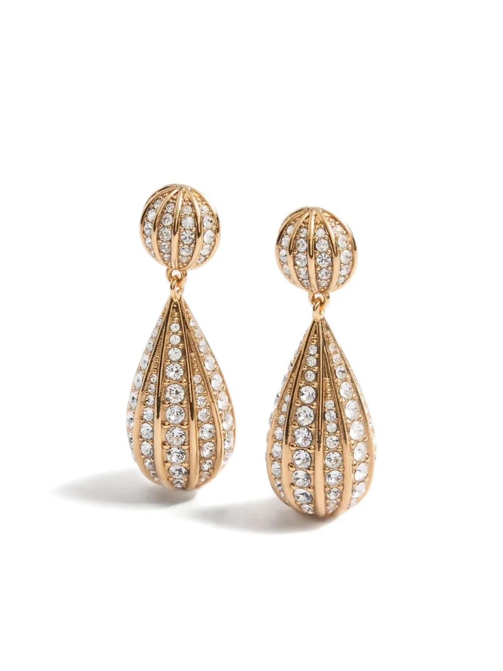 Valentino Poetiques Des Gouttes Metal And Swarovski® Crystal Earrings