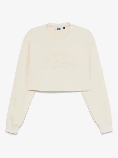 GCDS sudadera corta con logo