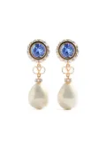 Valentino Garavani VLogo Signature earrings - White